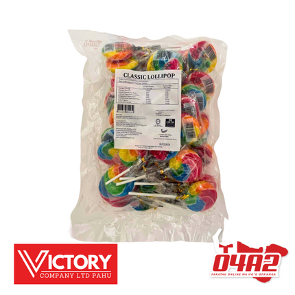 Classic lollipop - "PICK UP FROM VICTORY SUPERMARKET & WHOLESALE, PAHU"