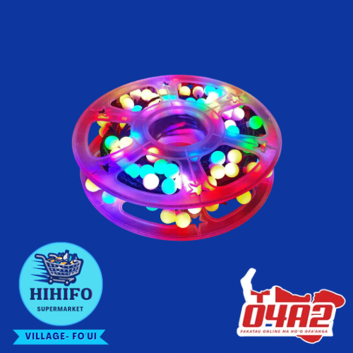 Christmas Lights 50 meters - "PICK UP FROM HIHIFO SUPERMARKET IN FO'UI"
