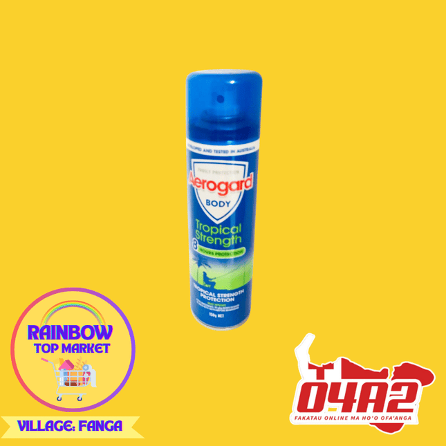 Aerogard Body Spray - "PICK UP FROM RAINBOW TOP MARKET IN FANGA"