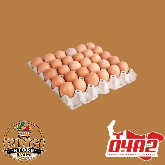 Tray of Eggs (Laulau Fuaimoa) - “PICK UP FROM PINGI STORE, HA’APAI”