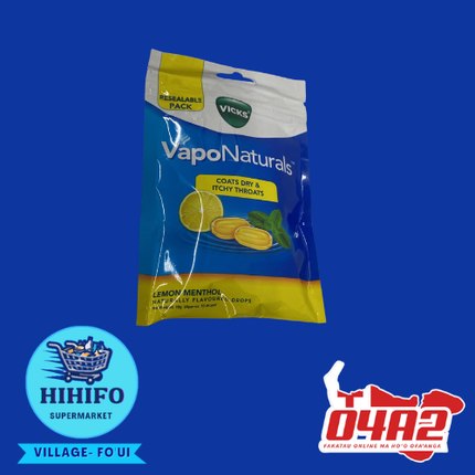 VapoNaturals (Lemon Menthol) - “PICK UP FROM HIHIFO SUPERMARKET, FO’UI”