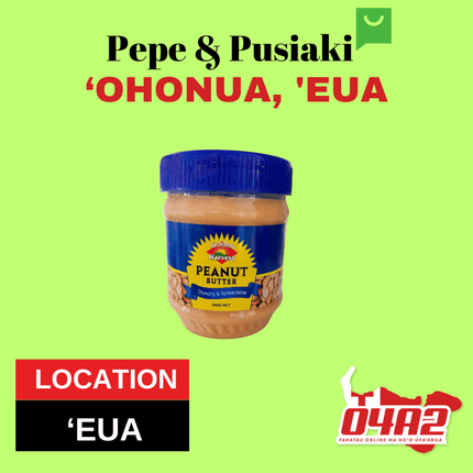 Golden Harvest Peanut Butter - "PICK UP FROM PEPE & PUSIAKI, 'OHONUA, 'EUA"