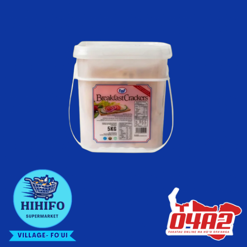 FMF Breakfast Cracker 5kg - “PICK UP AT HIHIFO SUPERMARKET, FO’UI”