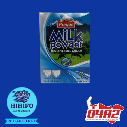 Punjas Milk Powder 300g - “PICK UP AT HIHIFO SUPERMARKET, FO’UI”