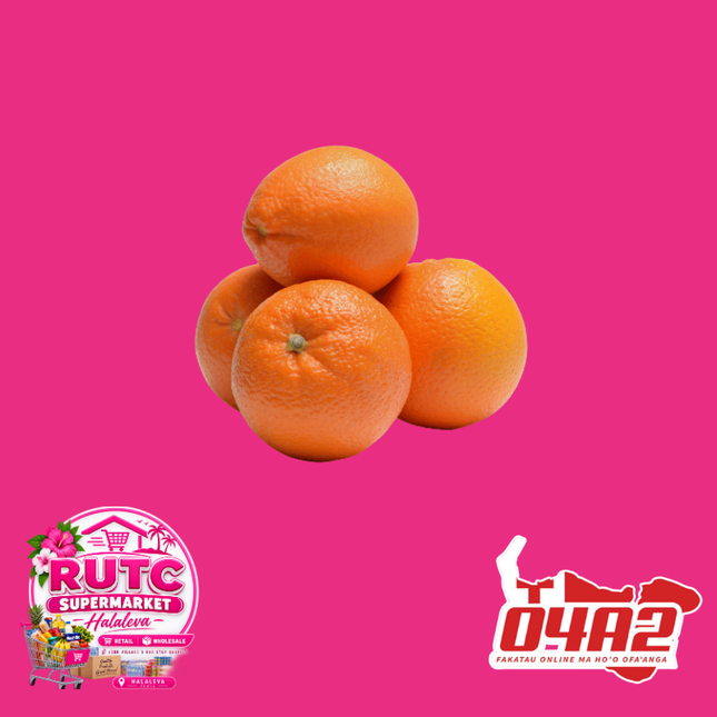 Oranges - “PICK UP FROM RUTC SUPERMARKET, HALALEVA”