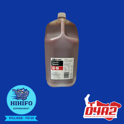 Tomato Sauce 6L - “PICK UP FROM HIHIFO SUPERMARKET IN FO’UI”