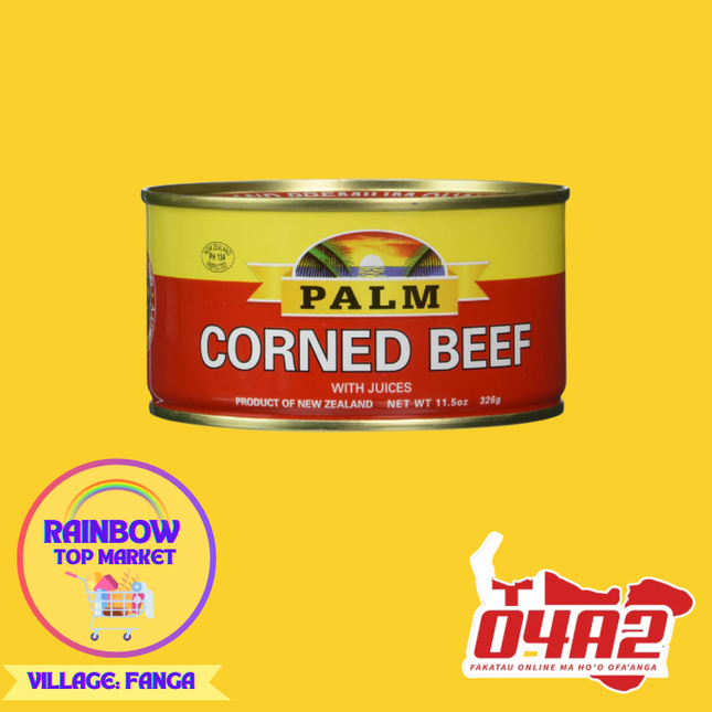 Palm Corned Beef 326g - “PICK UP FROM RAINBOW TOP MARKET IN FANGA”