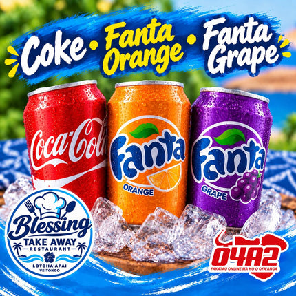 Kapainu (Can) for 1 - “PICK UP AT BLESSING TAKE AWAY, LOTOHA’APAI VEITONGI”