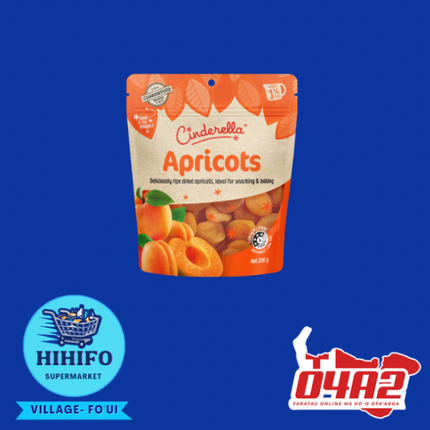 Cinderella snacking Apricot- PICK UP FROM HIHIFO SUPERMARKET, FO'UI"