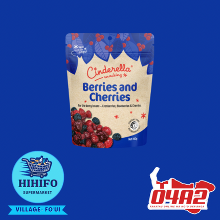 Cinderella snacking Berries and Cherries - PICK UP FROM HIHIFO SUPERMARKET, FO'UI"