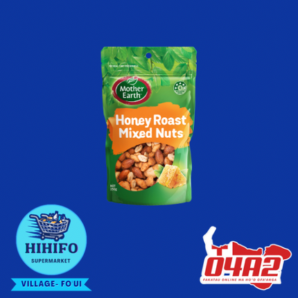 Mother Earth- Honey Roast Mixed Nut - PICK UP FROM HIHIFO SUPERMARKET, FO'UI"