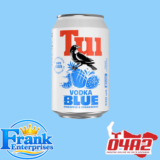 Tui Vodka Blue - “PICK UP FROM FRANK ENTERPRISE LTD, MA’UFANGA”