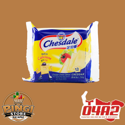 Chesdale Cheese - "PICK UP FROM PINGI STORE, HA'APAI"