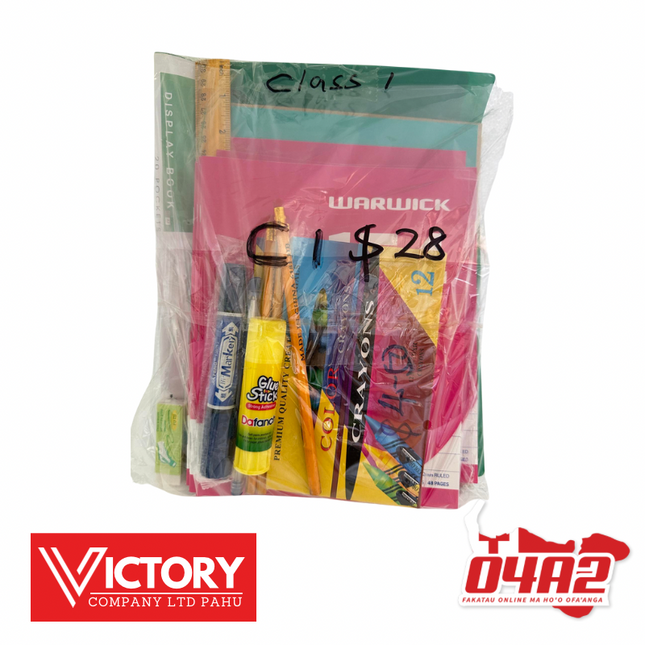 School Package Class 1 - "PICK UP FROM VICTORY SUPERMARKET & WHOLESALE, PAHU"