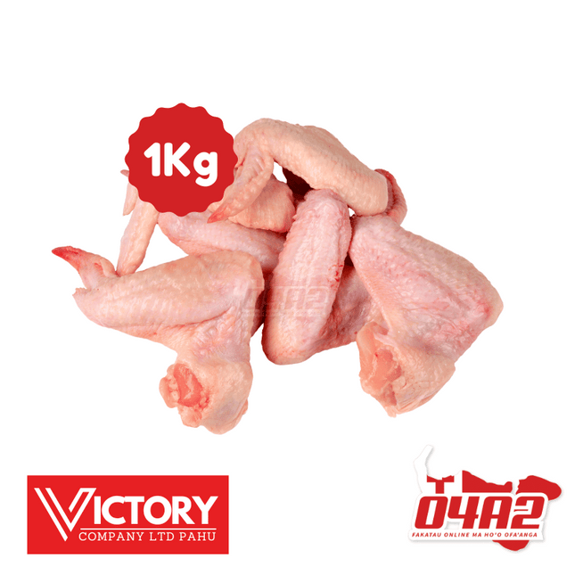 Kapakau'i Moa Chicken Wings 1kg - "PICK UP FROM VICTORY SUPERMARKET & WHOLESALE, PAHU"