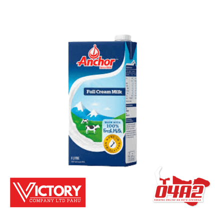 Anchor Milk 1L - "PICK UP FROM VICTORY SUPERMARKET & WHOLESALE, PAHU"