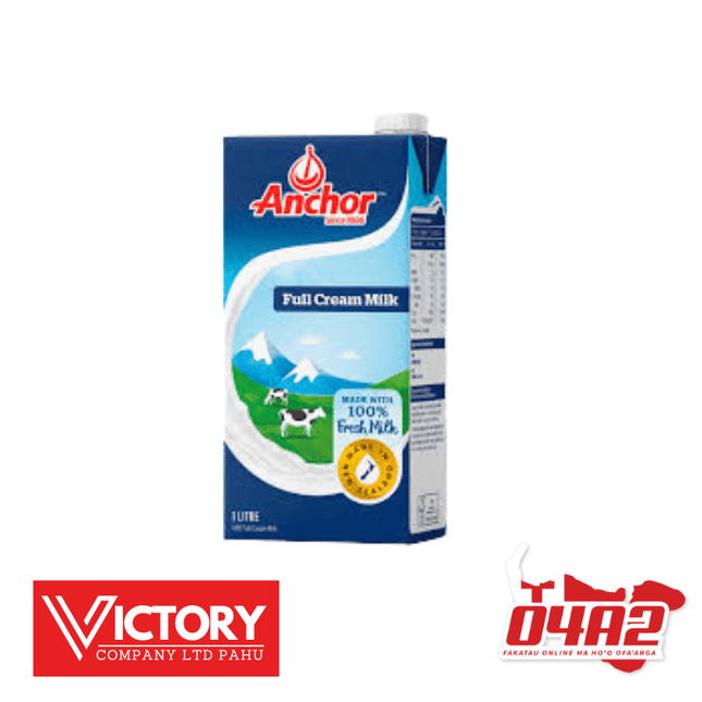 Anchor Milk 1L - "PICK UP FROM VICTORY SUPERMARKET & WHOLESALE, PAHU"