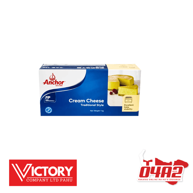 Anchor Cream Cheese 1Kg - "PICK UP FROM VICTORY SUPERMARKET & WHOLESALE, PAHU"