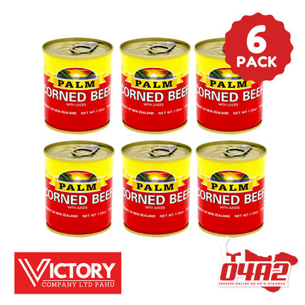 Palm Corned Beef 210g 6PACK - "PICK UP FROM VICTORY SUPERMARKET & WHOLESALE, PAHU"