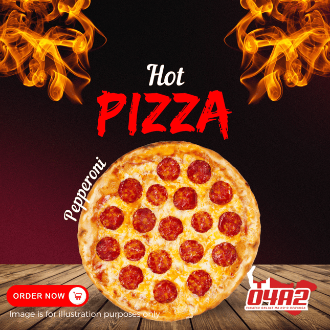 Pepperoni - "PICK UP FROM HOT PIZZA AT TAUFA'AHAU VILLAGE"