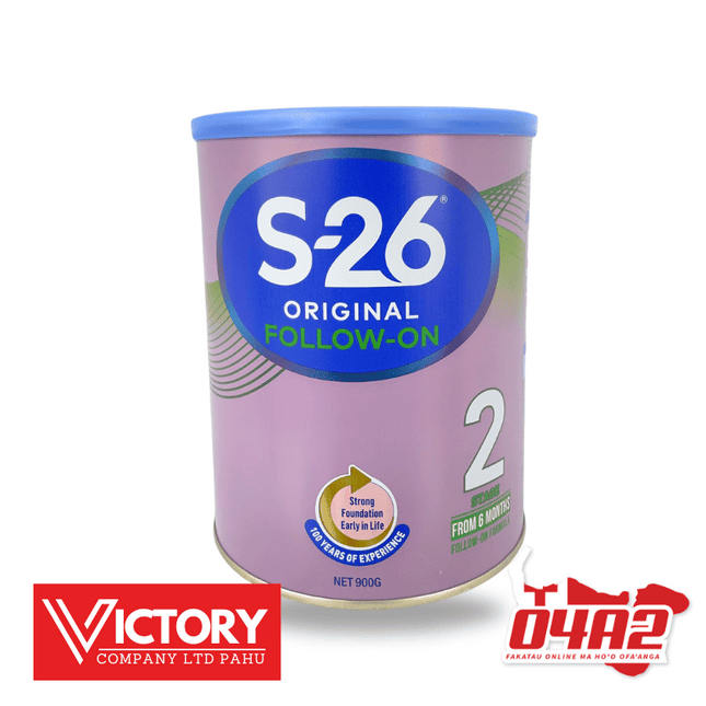 S26 Original Follow On Stage 2 Infant Formula - "PICK UP FROM VICTORY SUPERMARKET & WHOLESALE, PAHU"