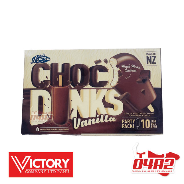 Choc Dunks Vanilla Box - "PICK UP FROM VICTORY SUPERMARKET & WHOLESALE, PAHU"