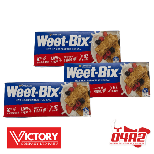 Triple Wee-Bix - "PICK UP FROM VICTORY SUPERMARKET & WHOLESALE, PAHU"