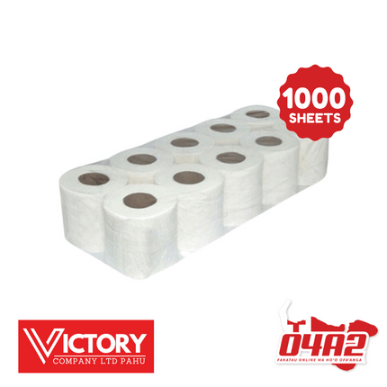 Vic Toilet Paper 10Pack 1000 Sheets Big Roll - "PICK UP FROM VICTORY SUPERMARKET & WHOLESALE, PAHU"