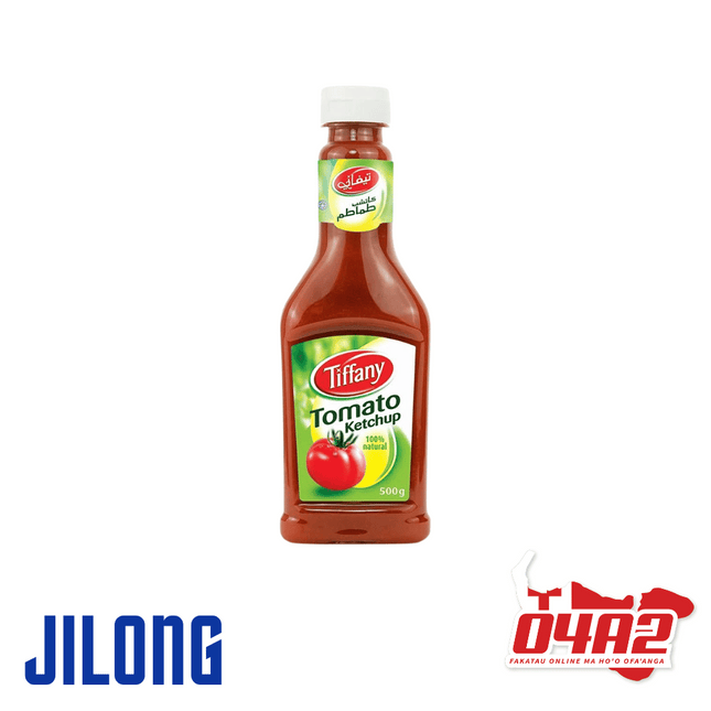 Tiffany Tomato Ketchup - 500g Out of Stock - "PICK UP FROM JILONG WHOLESALE AT HA'AMOKO"