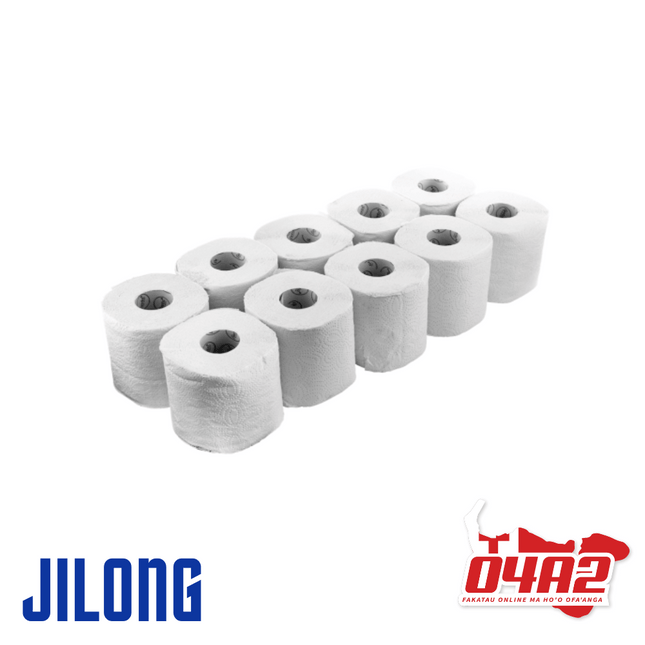 Tonga Sua Toilet Paper Rolls - 10Pack 250sheets 2Ply - "PICK UP FROM JILONG WHOLESALE AT HA'AMOKO"