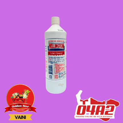 Wellington Toilet Cleaner - "PICK UP FROM GOLDEN STAR, VAINI TONGATAPU"