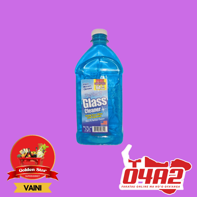 Glass Cleaner 1.89L - "PICK UP FROM GOLDEN STAR, VAINI TONGATAP