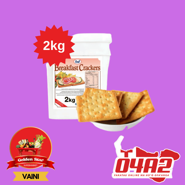 FmF Crackers 2Kg - "PICK UP FROM GOLDEN STAR, VAINI TONGATAPU"