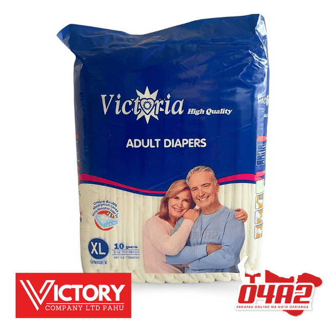 Victoria Adult Diapers Xtra Large - "PICK UP FROM VICTORY SUPERMARKET & WHOLESALE, PAHU"