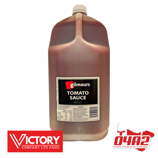 Tomato Sauce 6ltr - “PICK UP FROM VICTORY SUPERMARKET & WHOLESALE, PAHU"