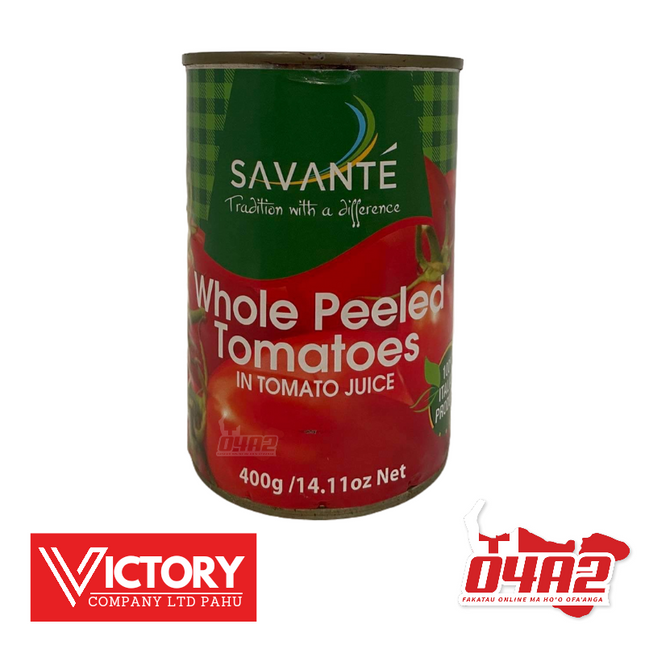 Whole Peeled Tomatoes 400g - “PICK UP FROM VICTORY SUPERMARKET & WHOLESALE, PAHU"