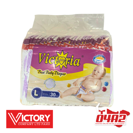 Victoria Diaper Large - "PICK UP FROM VICTORY SUPERMARKET & WHOLESALE, PAHU"