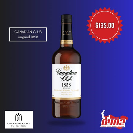 Canadian Club 21+ ONLY - "PICK UP FROM ATLAS LIQUOR, HA'ATEIHO"