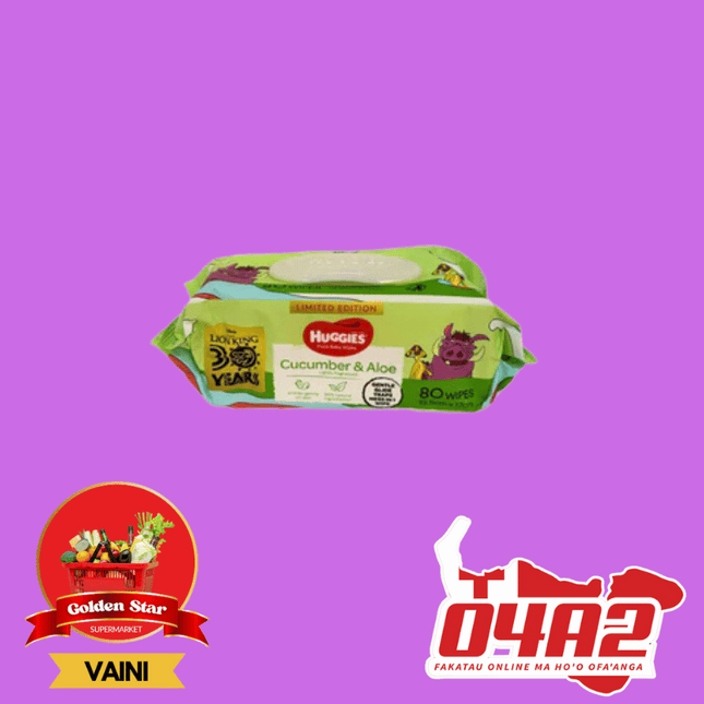 Huggies Baby Wipes - "PICK UP FROM GOLDEN STAR, VAINI TONGATAPU"