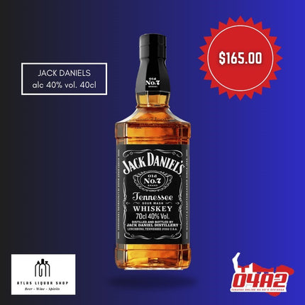 Jack Daniels 21+ ONLY - "PICK UP FROM ATLAS LIQUOR, HA'ATEIHO"