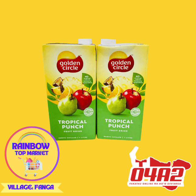 2 x Golden Circle Tropical Punch - "PICK UP FROM RAINBOW TOP MARKET IN FANGA"