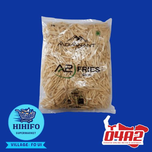 Fries Potato (Tangai Chips) 5Kg - PICK UP FROM HIHIFO SUPERMARKET, FO'UI"