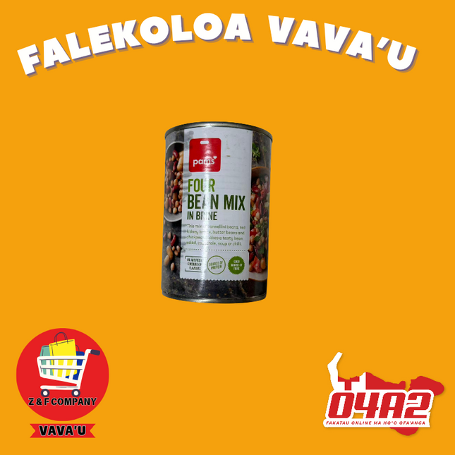 Black Bean in Brine 410g - "PICK UP FROM Z&F HANGA KI POUONO, NEIAFU VAVA'U"