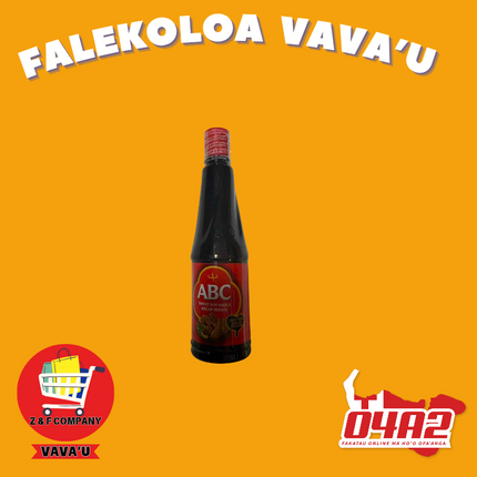 Sweet Soy Sauce 275ml - "PICK UP FROM Z&F HANGA KI POUONO, NEIAFU VAVA'U"