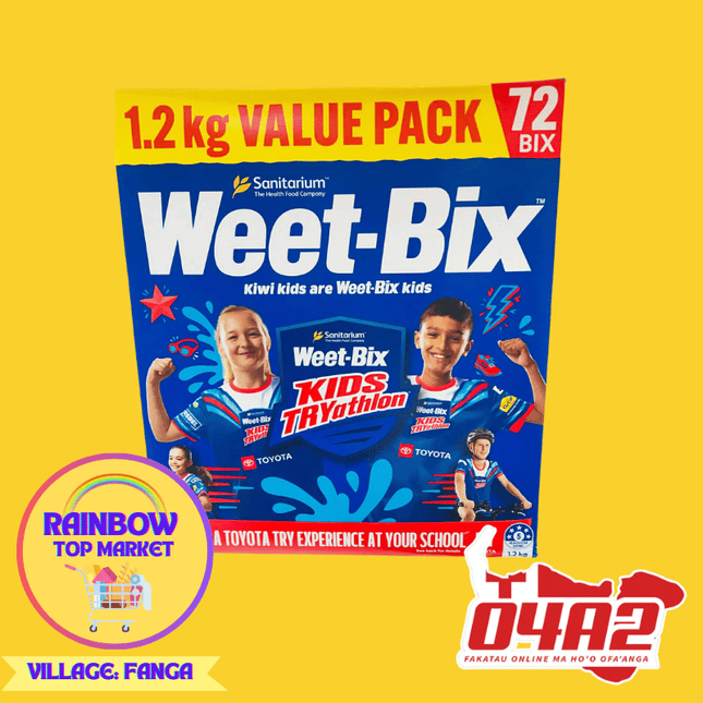 Weet Bix 1.2Kg - "PICK UP FROM RAINBOW TOP MARKET IN FANGA"