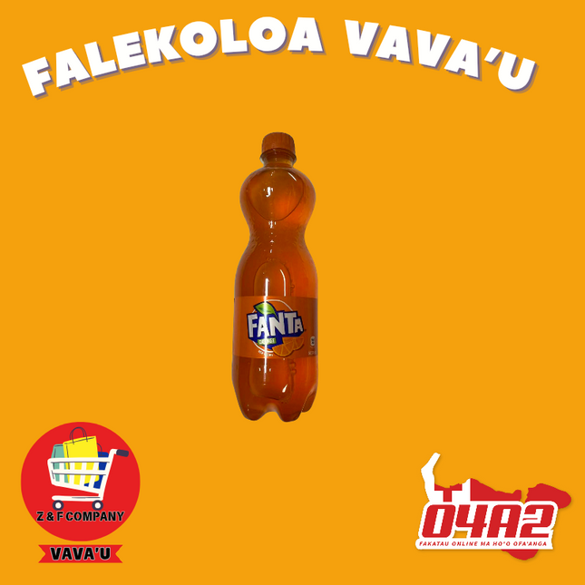 Fanta 600ml - "PICK UP FROM Z&F HANGA KI POUONO, NEIAFU VAVA'U"