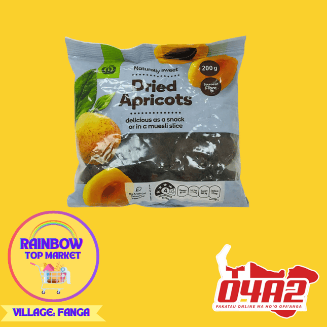 Dried Apricots - "PICK UP FROM RAINBOW TOP MARKET IN FANGA"