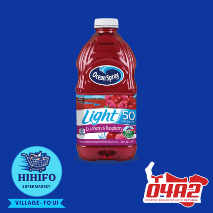 Ocean Spray Light Cranberry Juice - PICK UP FROM HIHIFO SUPERMARKET, FO'UI"