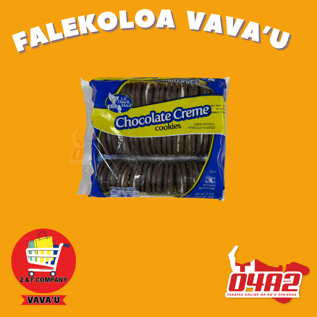 Chocolate Cream Cookies - "PICK UP FROM Z&F HANGA KI POUONO, NEIAFU VAVA'U"