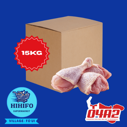 Box of Chicken (Puha Moa) 15Kg - PICK UP FROM HIHIFO SUPERMARKET, FO'UI"